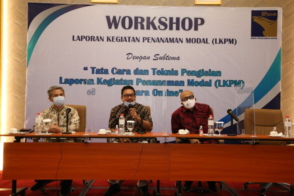 Pantau Realisasi Target Investasi, BP Batam Gelar Workshop LKPM. (foto: hms)