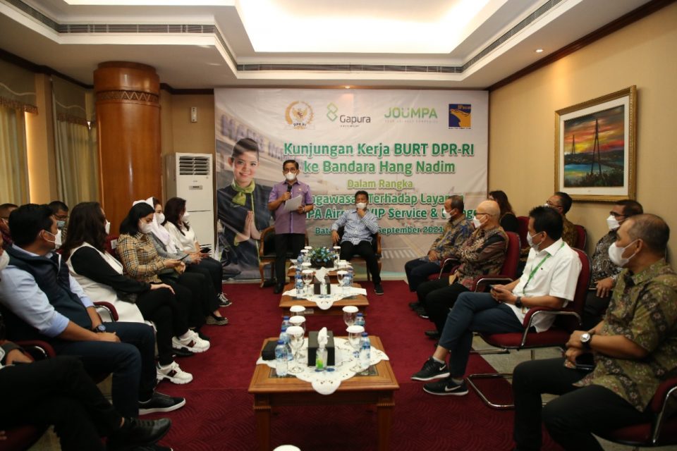 Kepala BP Batam Terima Kunjungan BURT DPR RI. (dok/BP Batam)