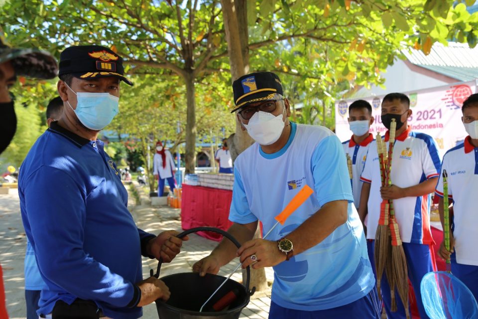 BP Batam Hadiri Perayaan Hari Perhubungan Nasional Bersama KSOP Batam (foto : hms)