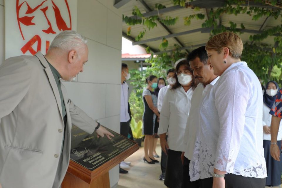 Kepala BP Batam, Muhammad Rudi meresmikan Cyber Security Course Nongsa Digital Park, Selasa (17/5/2022). (hms)