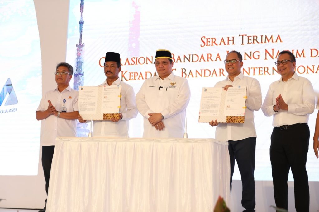 Kepala BP Batam, Muhammad Rudi Teken Komitmen Pengembangan Batam Sisi Darat, Laut dan Udara. (hms)