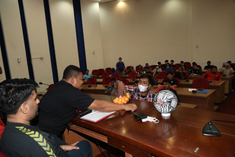 Badan Pengusahaan Batam (BP Batam) bersama Istana Sport menggelar Technical Meeting (TM) dengan Tim yang akan berlaga. (hms)