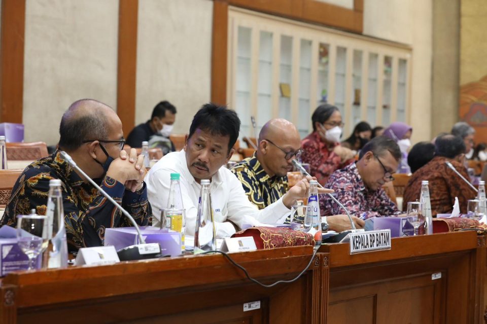 BP Batam menghadiri Rapat Dengar Pendapat (RDP) bersama Komisi VI DPR RI di Gedung Nusantara 1, Jakarta pada Kamis (22/9/2022). (hms)