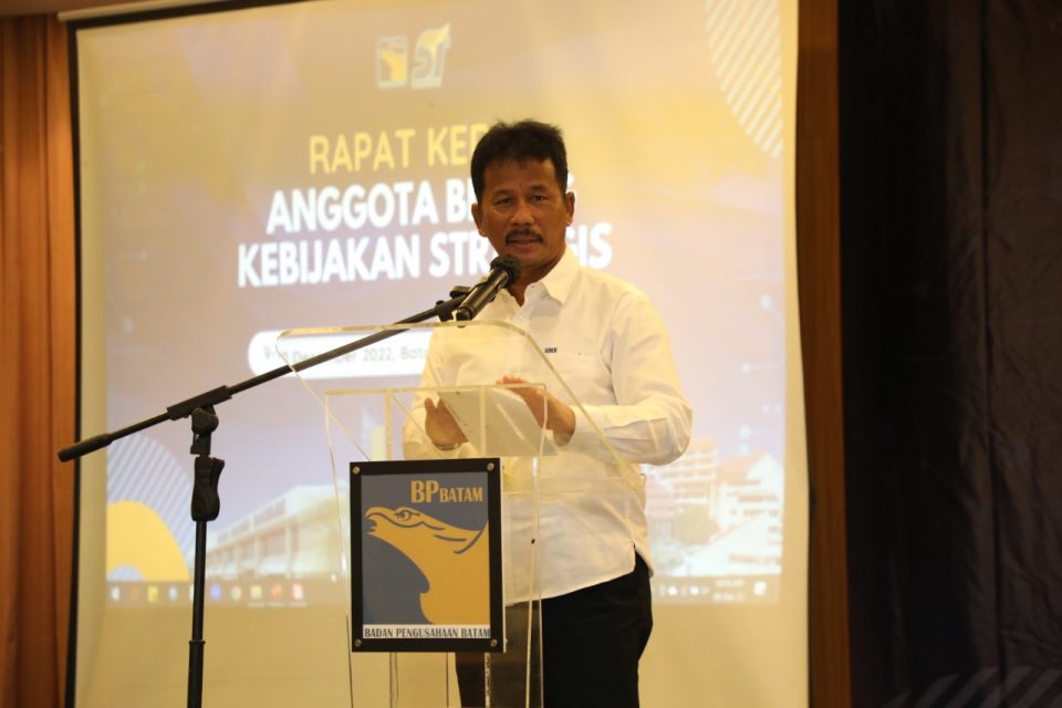 Kepala BP Batam Muhammad Rudi. (hms)