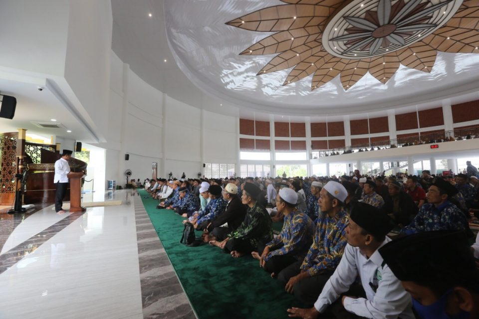 Badan Pengusahaan Batam (BP Batam) menggelar tasyakuran berupa tausiah dan doa bersama, pada Rabu (14/12/2022). (hms)