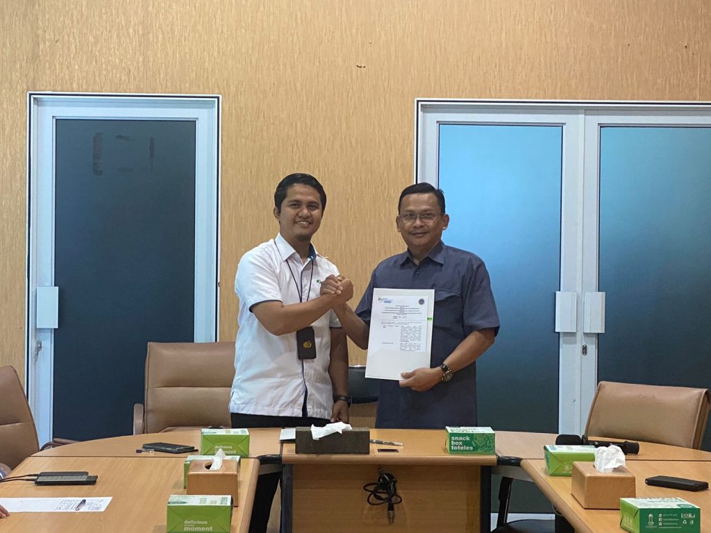 BPJS Ketenagakerjaan Batam Sekupang Teken PKS Dengan SMK Kartini Batam (Foto : hms)