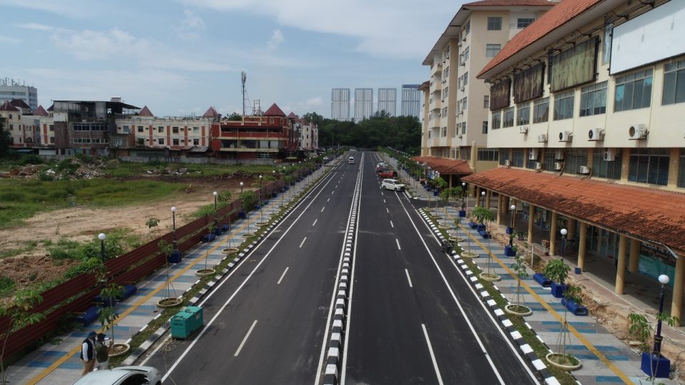 Jalur Pedestrian Batam Center Jadi Tempat Tongkrongan yang Instagramable (Foto : hms)