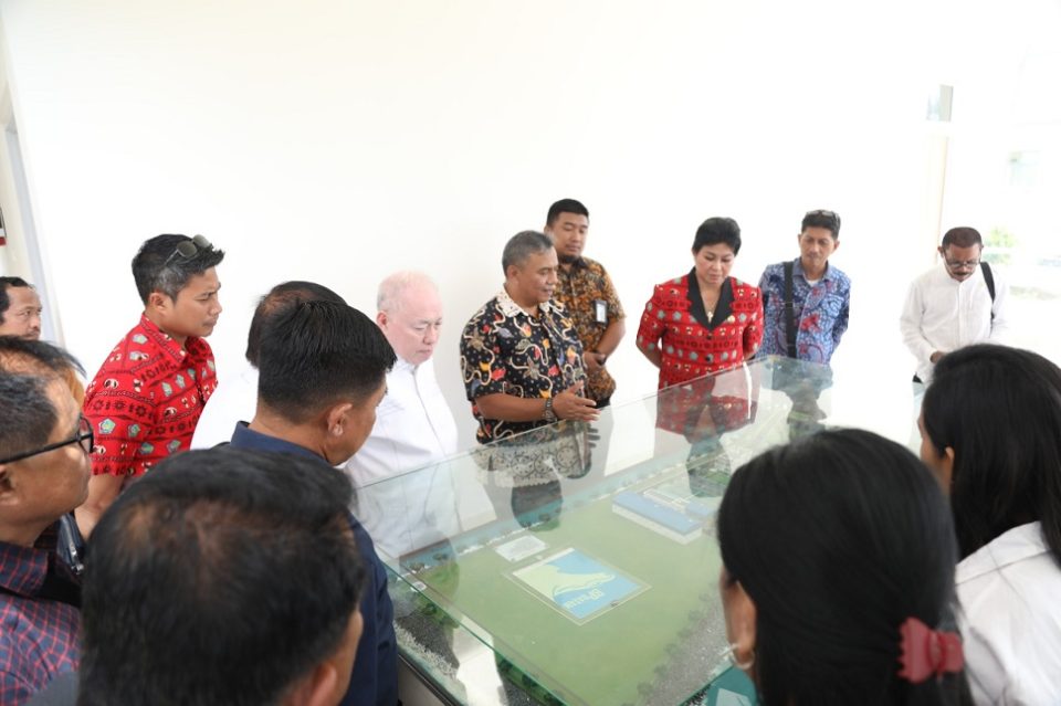 Bupati Kepulauan Siau Tagulandang Biaro Pelajari Tata Kelola Air Minum dan Limbah Batam (Foto :: hms)