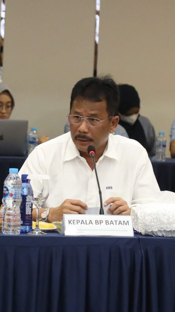 Kepala BP Batam Sebut Persoalan Air Jadi Prioritas Utama (Foto : hms)