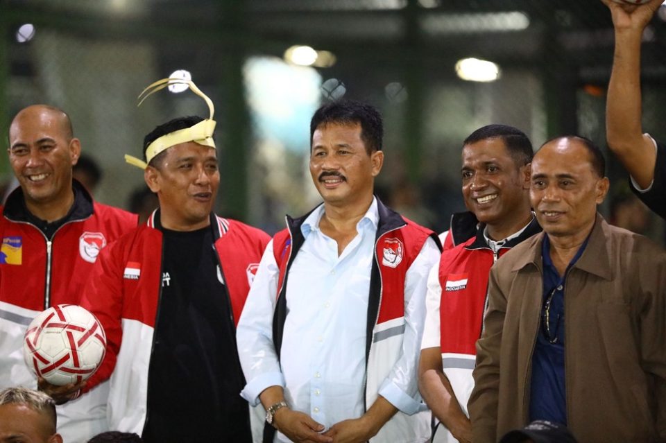 Kepala BP Batam, Muhammad Rudi, membuka penyelenggaraan Turnamen Futsal Perkumpulan Kekeluargaan Nusa Tenggara Timur (PK NTT) Kota Batam (foto : hms)