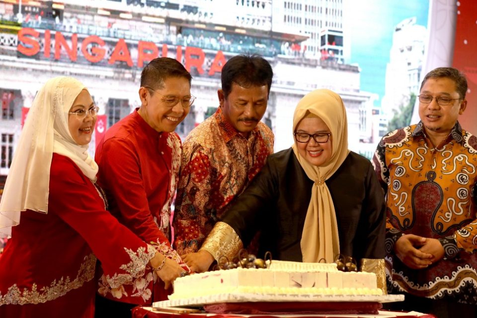 Muhammad Rudi menghadiri undangan Singapore National Day Parade (NDP) (foto : hms)