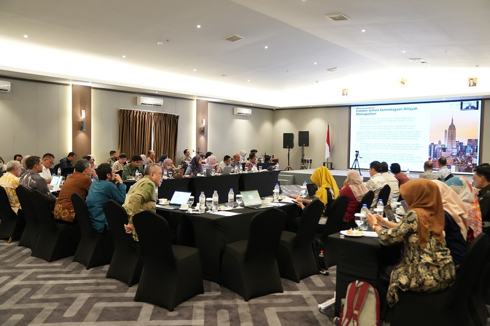 FGD terkait pengelolaan Kawasan Strategis Nasional yang berlangsung di Hotel Aston Nagoya City. (hms)