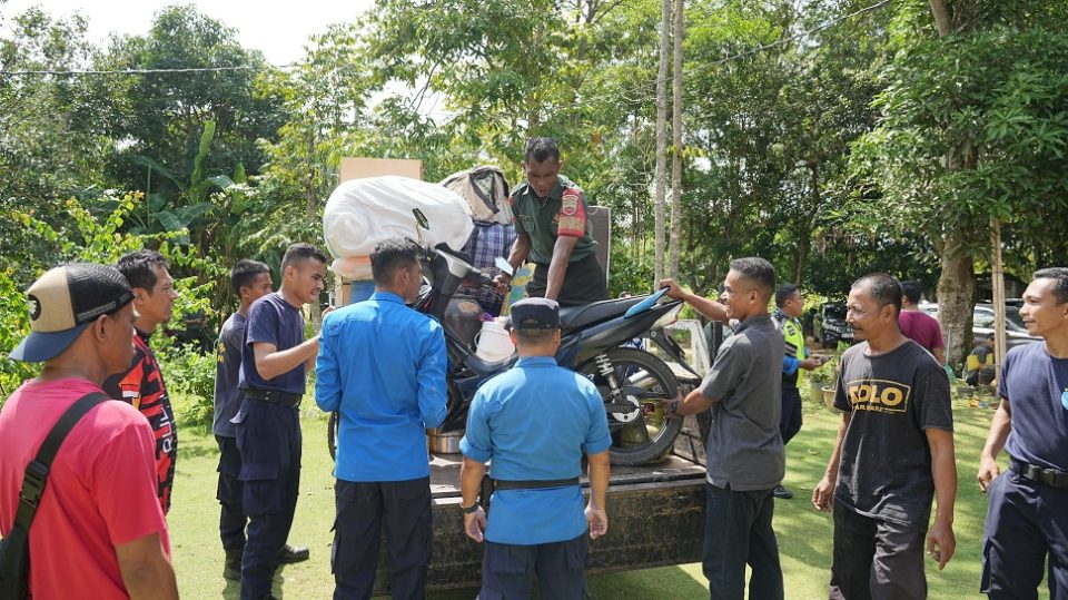 BP Batam kembali memfasilitasi pergeseran empat Kepala Keluarga terdampak pembangunan Rempang Eco-City (foto : hms)