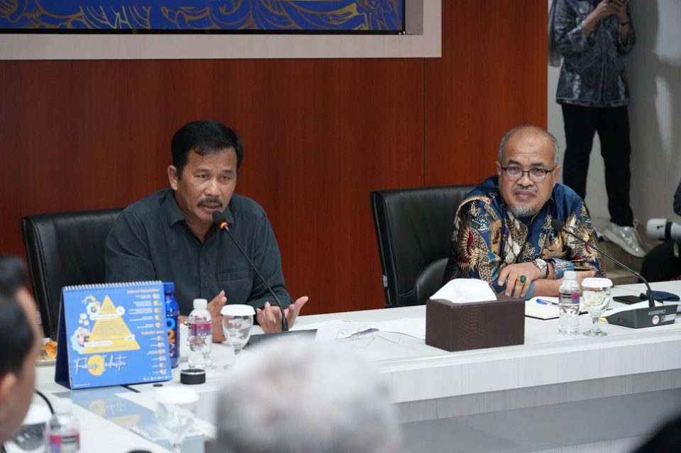 BP Batam Rapat Koordinasi Pengembangan Rempang Eco-City (foto : hms)