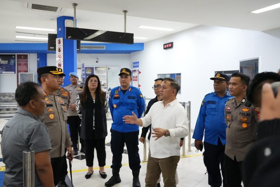 Pelabuhan Ferry Internasional Batam Centre (Foto : hms)