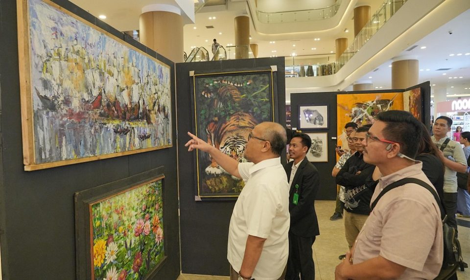 BP Batam Buka Pameran Lukisan Pembangunan dan Pariwisata (foto : hms)