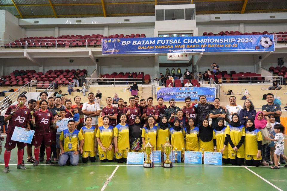 Penutupan BP Batam Futsal Championship 2024 (Foto : hms)