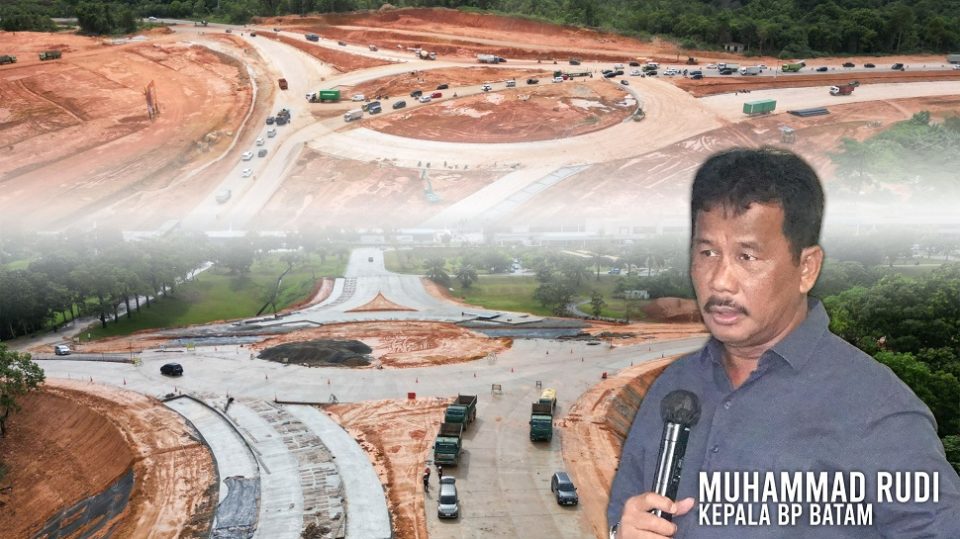 Kepala BP Batam, H. Muhammad Rudi, Investasi Kunci Pertumbuhan Ekonomi di Batam (foto : hms)