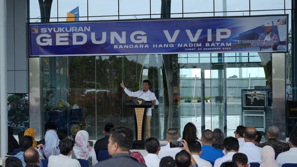 BP Batam Gelar Syukuran Gedung Baru VVIP Bandara Hang Nadim (foto : hms)