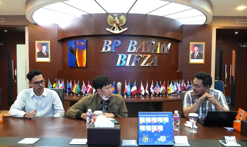 BP Batam Terima kunjungan Dirjen Kelautan dan Perikanan (Foto : hms)