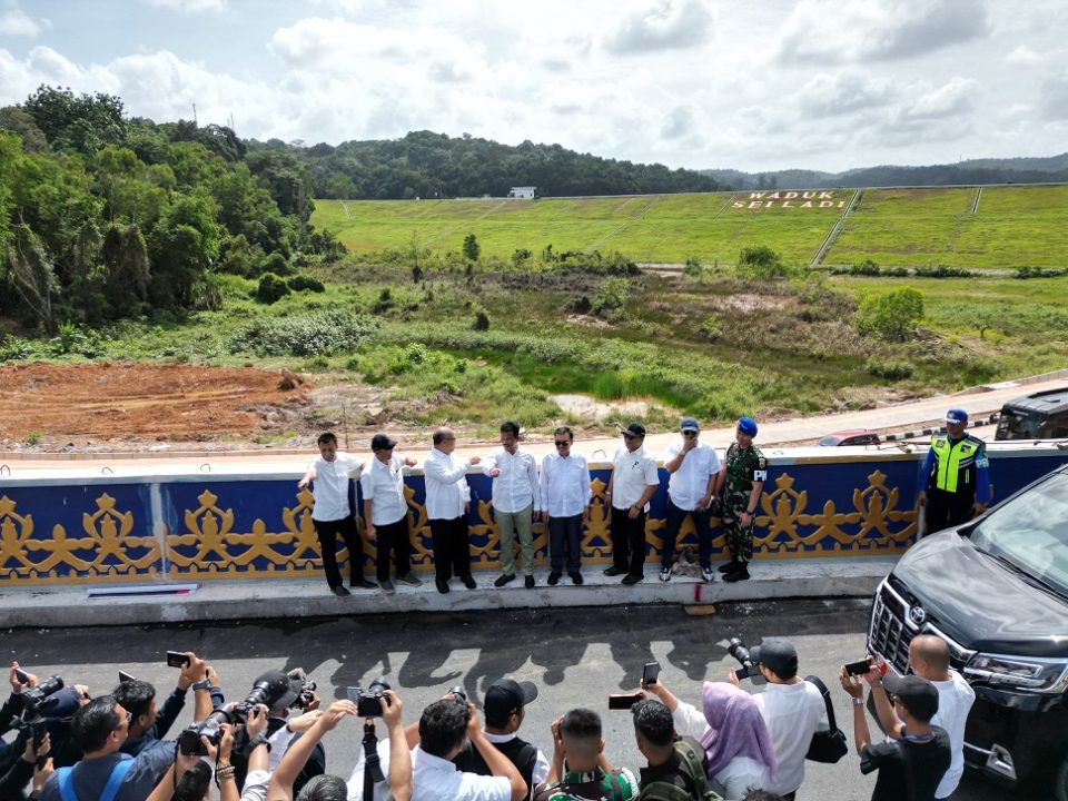 Flyover Laksamana Ladi yang menghubungkan wilayah Sekupang dan pusat perkotaan Batam (Foto : hms)