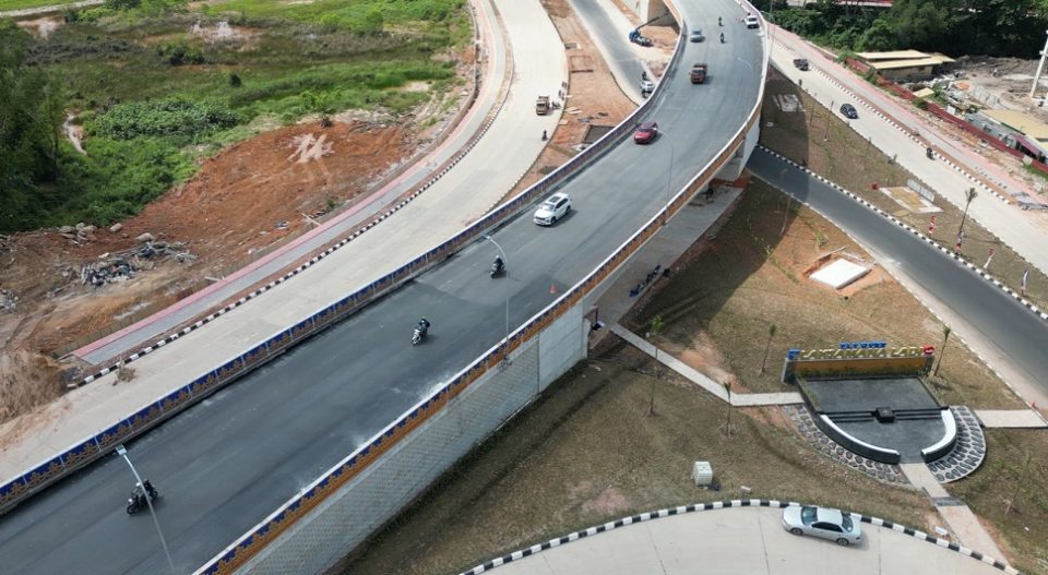 Fly Over Laksamana Ladi (Foto : hms)