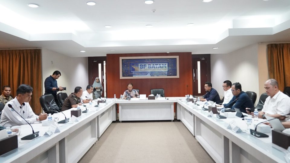 Rapat Usulan pemberdayaan masyarakat pesisir dan pulau kecil di Rempang-Galang (Foto : hms)