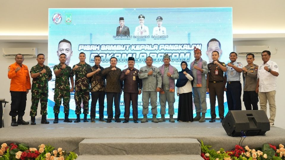 BP Batam Hadiri Pisah Sambut Kepala Bakamla Batam (foto : hms)