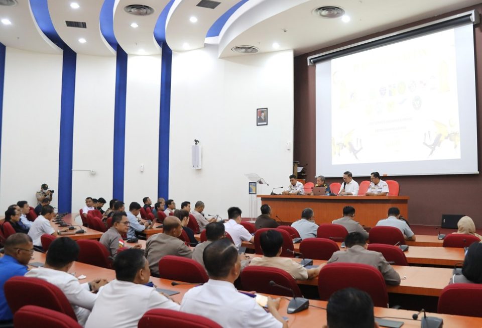 Rapat Koordinasi Persiapan Angkutan Lebaran (foto : hms)