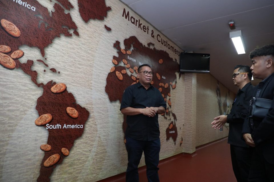 BP Batam kunjungan ke PT Asia Cocoa Indonesia (Foto : hms)