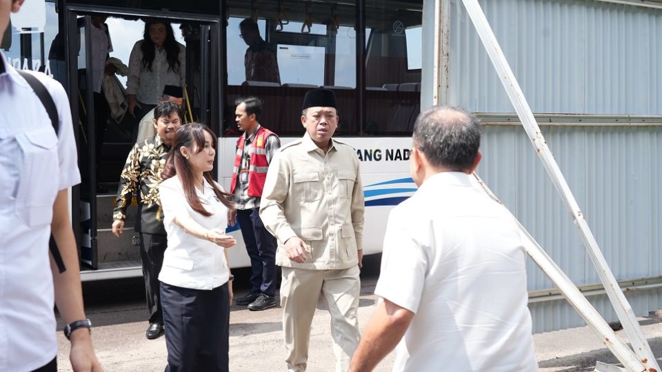 Kunjungan Menteri ATR-BPN ke BP Batam (foto : hms)