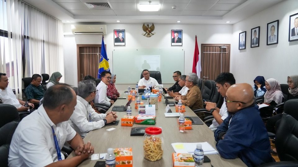 Kunjungan PT Caterpillar Indonesia ke BP Batam (foto : hms)