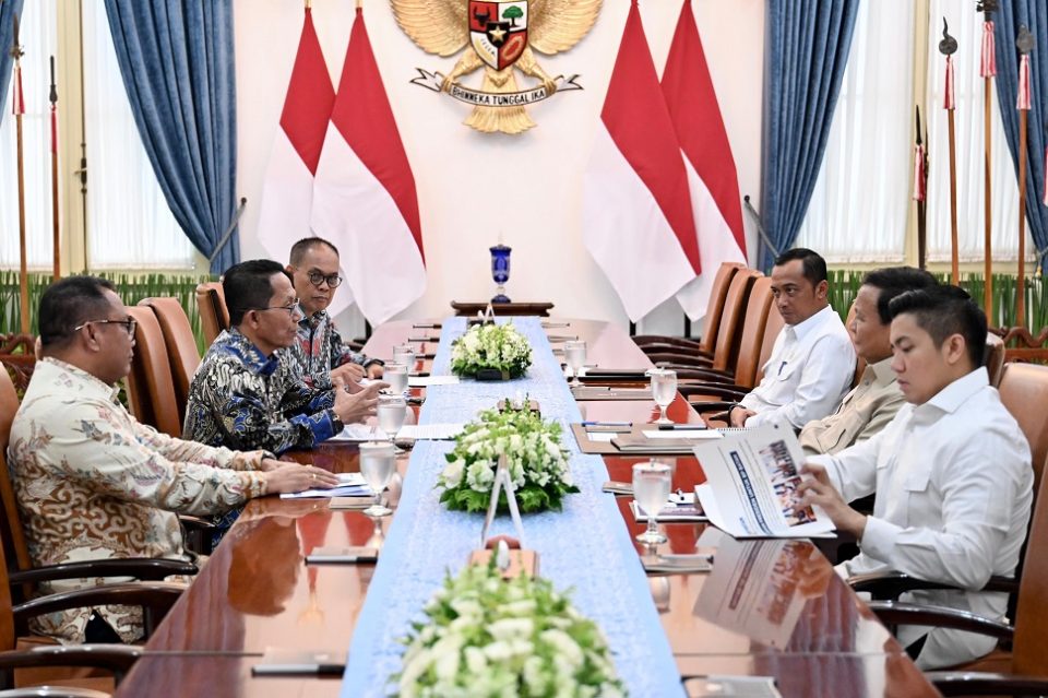 Pertemuan BP Batam dengan Presiden Prabowo (foto : hms)