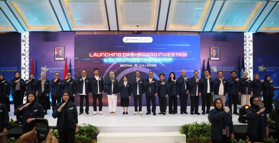BP Batam Launching Dashboard Investasi dan Duta Investasi (foto : hms)