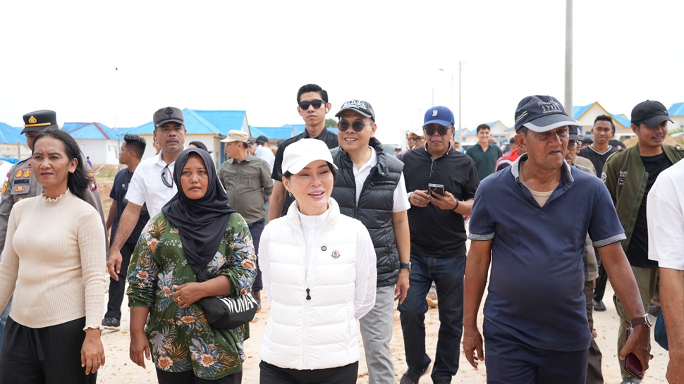 Wakil Kepala BP Batam, Li Claudia Chandra, kunjungan kerja ke Kawasan Rempang Eco City (foto : hms)