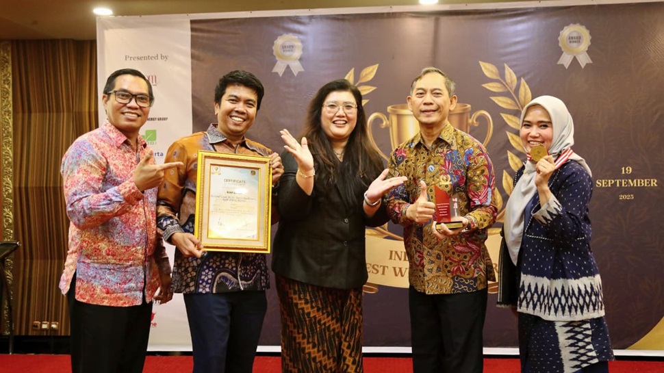 RSBP Terima Penghargaan Good Corporate Governance (foto : hms)