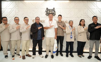 Kunjungan Kerja BP Batam di Kantor Konjen Singapura (foto : hms)