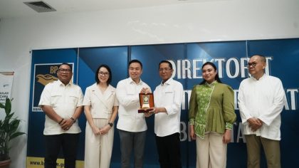 kunjungan kerja Wali Kota Kupang, dr. Christian Widodo ke BP Batam (foto : hms)