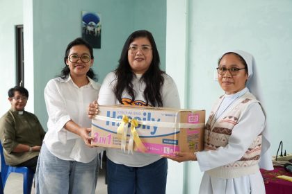 Peringatan Paskah yang digelar di Graha Lansia Titian Kasih (foto : hms)