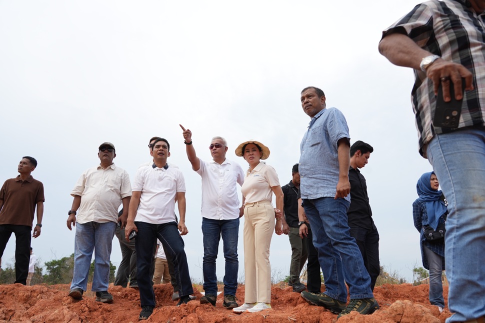 BP Batam Turun Tangan Tindak Aktivitas Tambang Pasir Ilegal Kampung Jabi (foto : hms)