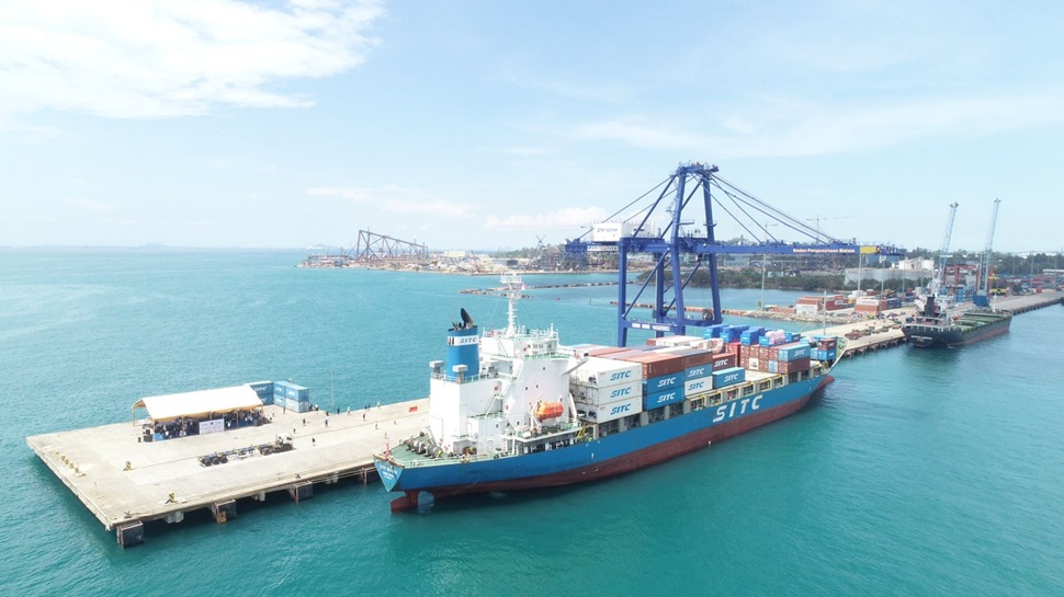 Volume Peti Kemas Tembus 187 Ribu TEUs (Foto : hms)