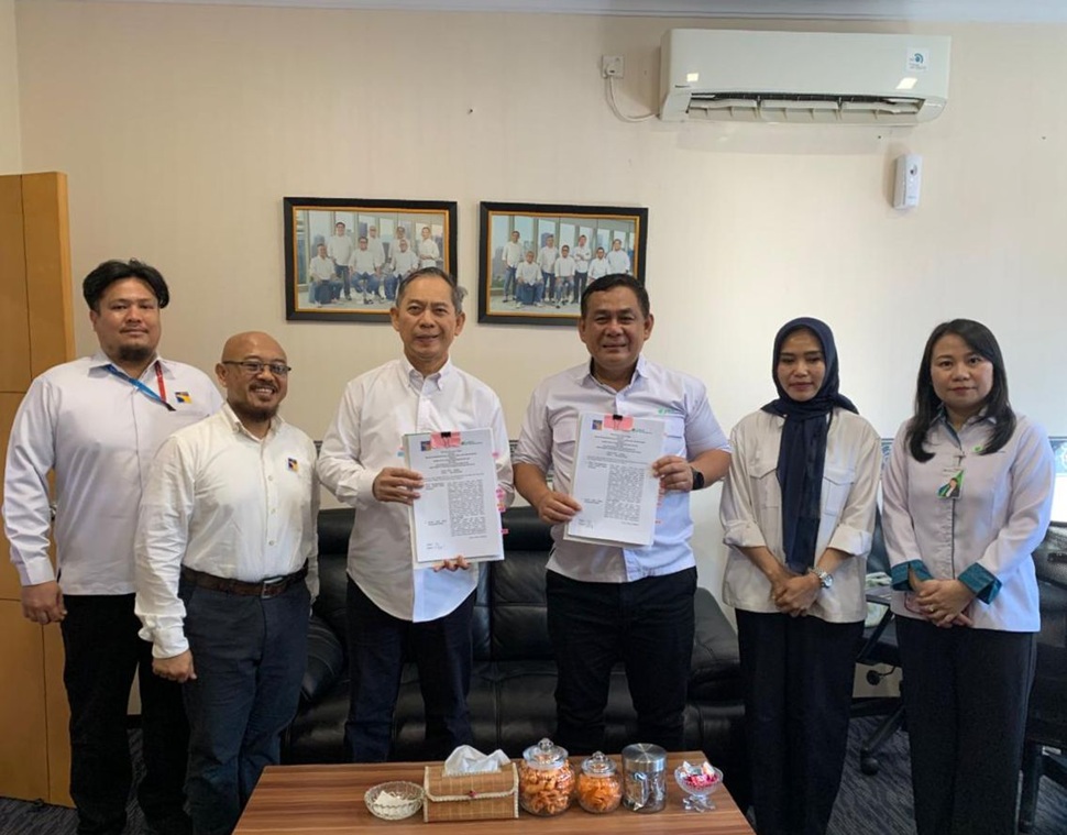 Penandatanganan Perjanjian Kerja Sama antara RSBP Batam dan BPJS Ketenagakerjaan (foto : hms)