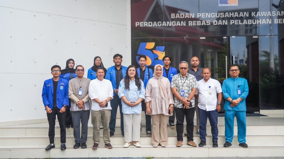 Audiensi pengurus Pergerakan Mahasiswa Islam Indonesia ke BP Batam (foto : hms)