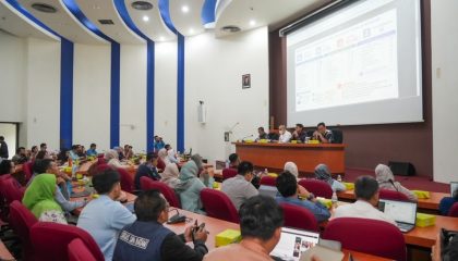 Rapat Koordinasi dan Sosialisasi Pengembangan Aplikasi Super Apps BP Batam (foto : hms)